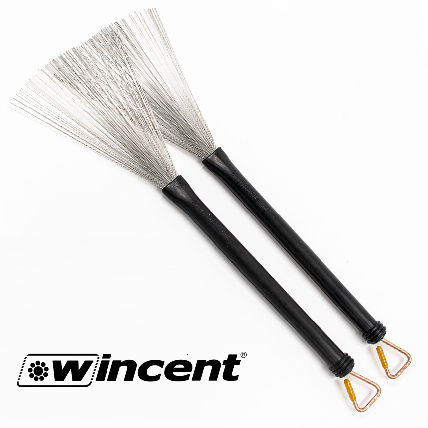 윈센트 Wincent W-29L 라이트 와이어 브러쉬 드럼스틱